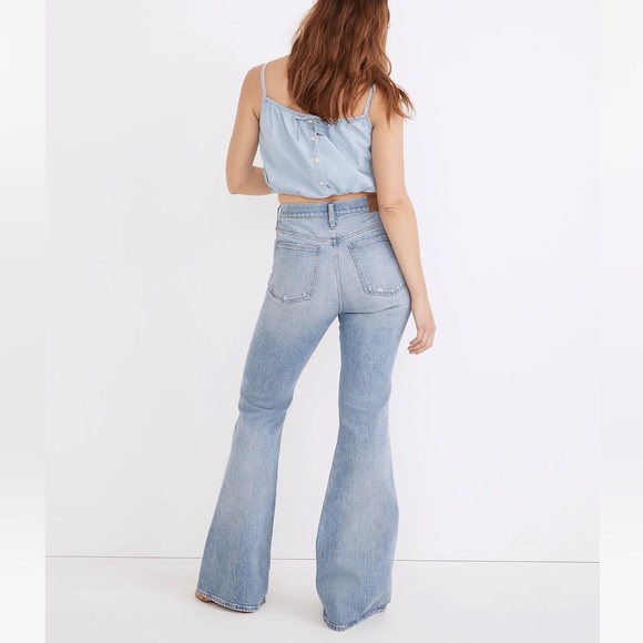 Madewell The Perfect Vintage Flare Jean in Delavan Wash 28/29 - Picture 12 of 12